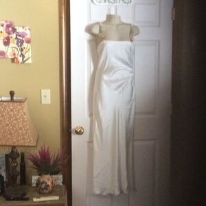 Elegant White Gown NWOT